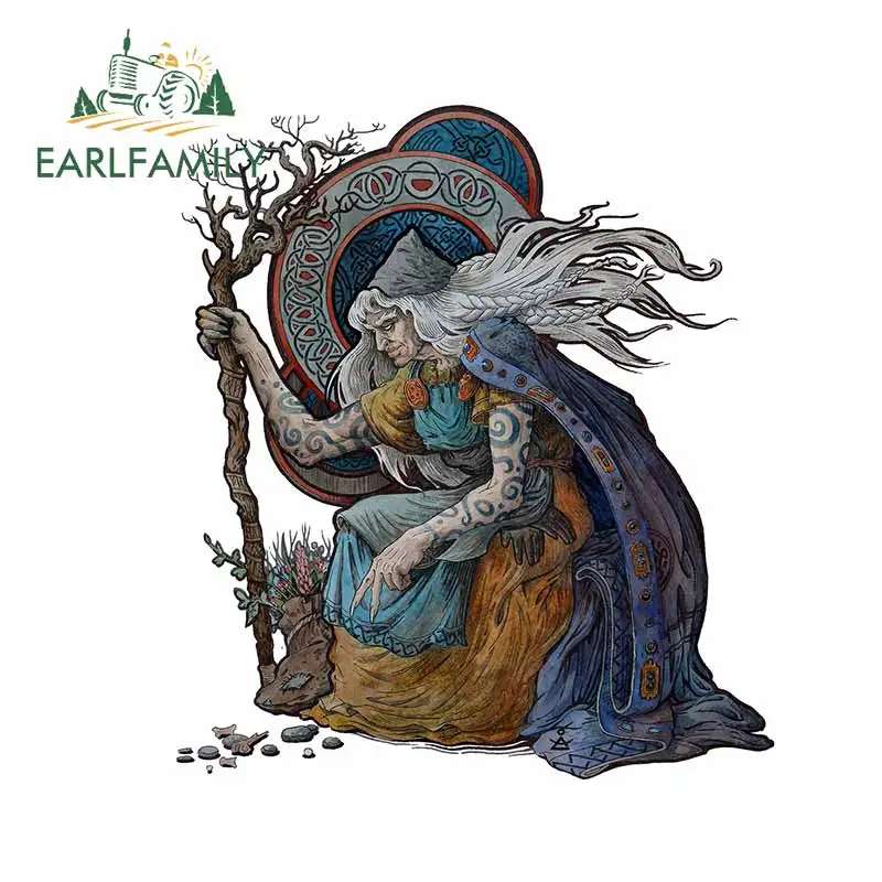 

EARLFAMILY 13 см x 11,5 см для Dmitrij Ilyutkin лак мифологии RV автомобильные наклейки на холодильник наклейка на багажник лобовое стекло Ван Графика