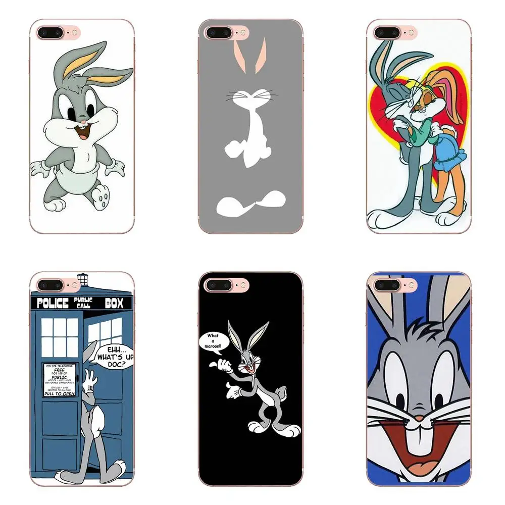 Looney Tunes Bugs Bunny мягкий чехол для телефона huawei P7 P8 P9 P10 P20 P30 Lite Mini Plus Pro Y9 Prime P Smart Z 2018