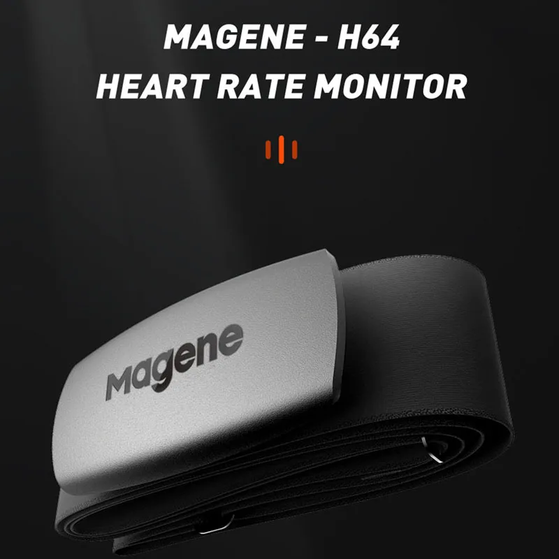 Magene Mover H64 двойной режим ANT + и Bluetooth 4 0 датчик сердечного ритма с нагрудным ремешком