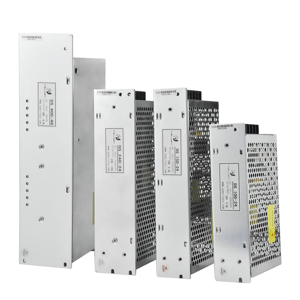 Продажа источника питания постоянного тока с переключением SALE DC 24V 48V мощностью 100W 150W 240W 400W трансформатор Ac Dc SMPS Rtelligent Фонте 24V on.