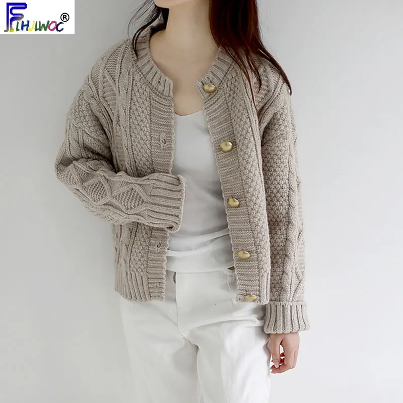 Женский короткий свитер с длинным рукавом корейский или японский дизайн