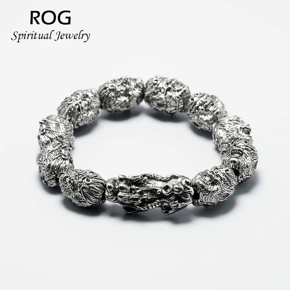 Браслет Будда с бусинами браслеты для мужчин браслет обезьяны короля подвеской