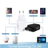 2 1a eu us plug 10w dual usb port fast charging for iphone xs maxxsxrse ipad123proipad air charing power adapter