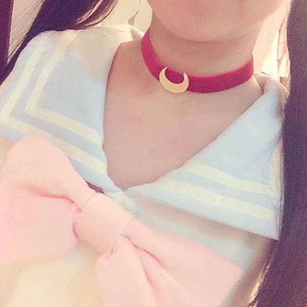 Новинка 2020 костюм Сейлор Мун ожерелье воротник бархатный пояс косплей аниме