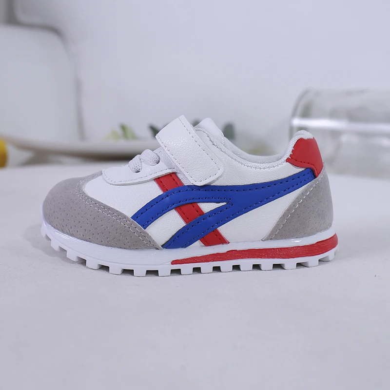 New Autumn Kids Sports Shoes Baby Girls Boys Patchwork Sneaker Toddler Fashion Children Casual 6M-6 Year Old Anti-Slippery | Детская