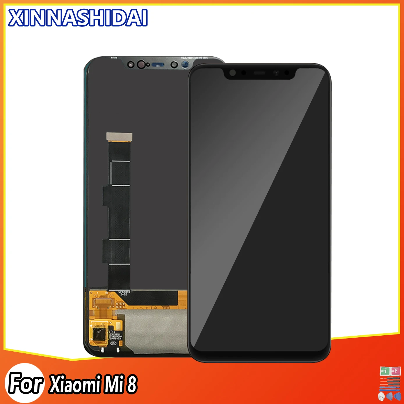 Новый ЖК-дисплей для Xiaomi Mi 8 сменный сенсорный экран MI8 Global M1803E1A 100% протестирован |
