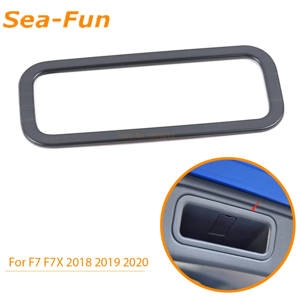 

For Haval F7 F7X 2018 2019 2020 Car Rear Tail Door Trunk Bowl Cover Trim Handle Frame Sticker Exterior Accessories Styling
