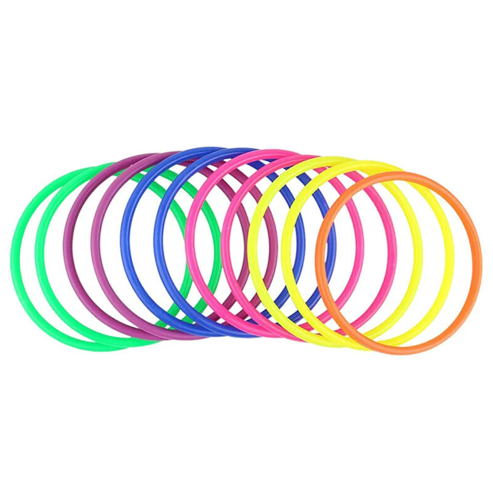 10 шт. пластиковый забавный бассейн скоростной обруч Quoits наружная игрушка Спорт