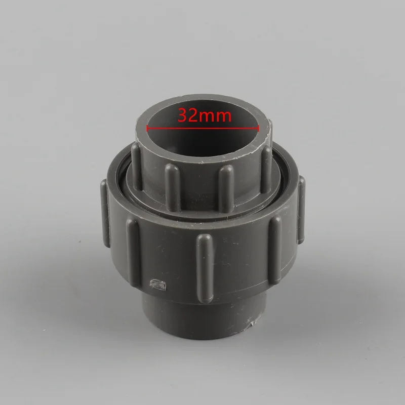 1 шт. 32 мм ПВХ пластиковый Соединительный СОЕДИНИТЕЛЬ водопроводные шланги