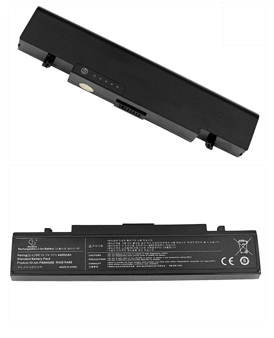 4400mah лаптоп с Батарея Aa Pb9ns6b для samsung aa pb9nc6b R540 R519 R525 R430 R530 RV511 RV411 np300v5a R528 AA-PB9NS6B PB9NC6B