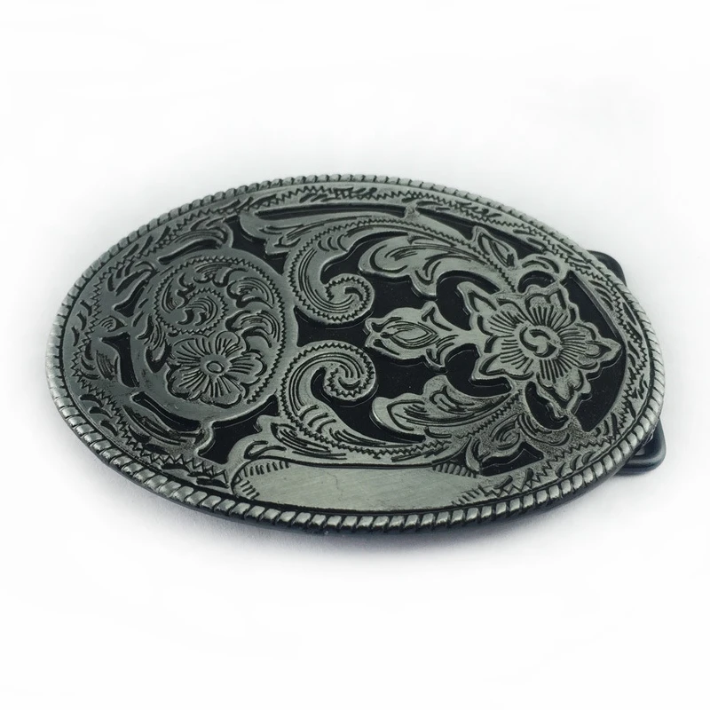 Новинка 2020 модная классическая ковбойская Цветочная металлическая пряжка для