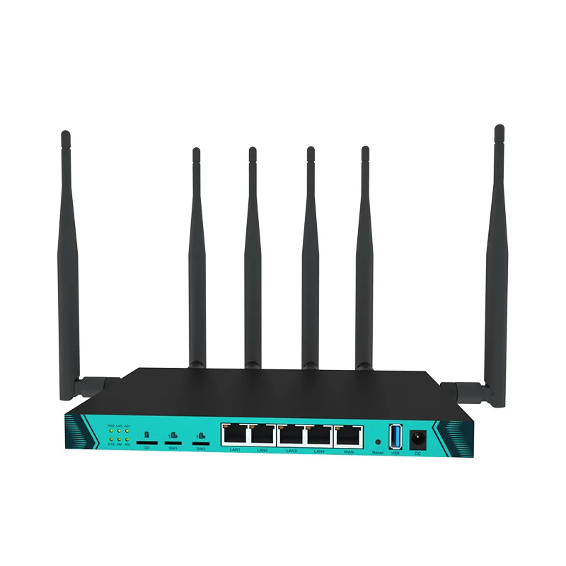 Dual Cards and Dual Modes Wireless 4G Router Full Netcom Home Commercial Full Gigabit Port Routerwifi Router Long Range