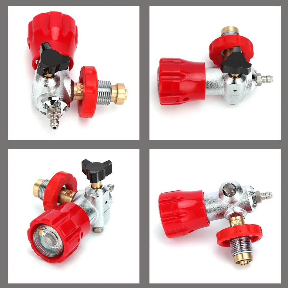 PCP дайвинг клапан CO2 модернизированная АЗС для углеродного волокна цилиндр