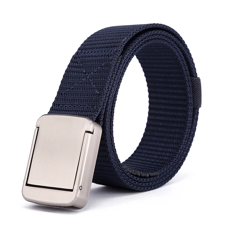 

Outdoor fast-dry nylon belt alloy buckle military training canvas belt