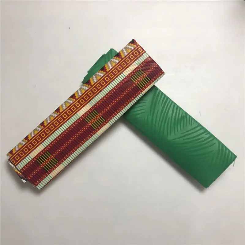 Нигерийский полиэстер воск Анкара Kente Ткань Chitenge Гана воск Африканский Kitenge принты ткань для ткани в 2+ 2 ярдов J30 - Цвет: 33