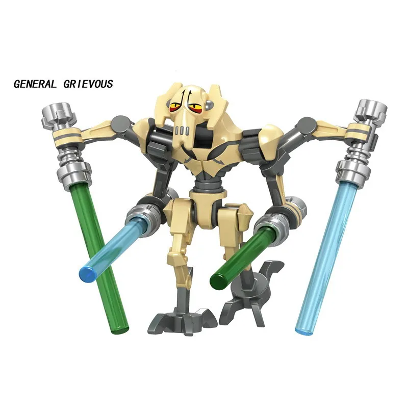 Генерал-робот Императорский грубый малыш йода Боба Фетт Дарт модель Вейдера