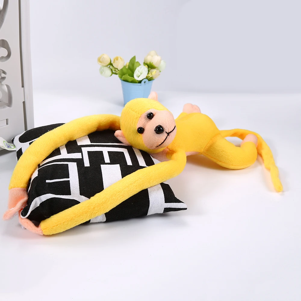 G 60 см Обезьяна с длинными руками Kawaii для спокойного детского сна кукла милые плюшевые игрушки плюшевые животные игрушка для декорации дома игрушка Дети Малыш подарок - Цвет: G