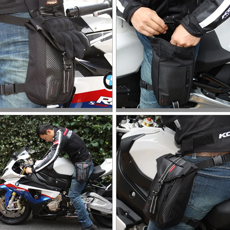 

Men Durable Oxford Waist Bag Motorcycle Riding Thigh Belt Bag Fanny Pack Drop Leg Bag Travel Hip Bum Bag Male Phone Pouch Purse