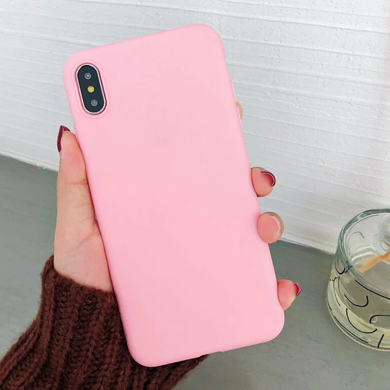 Pink Чехол для телефона для huawei P9 P10 P20 P30 Pro Lite Plus Коврики 30 20 10 Honor 8A 8C 8X8 S 9 10 Y6 P Smart Prime конфеты - Цвет: Pink