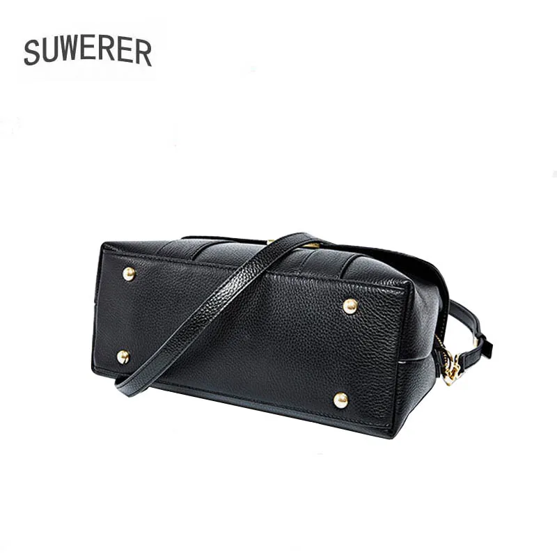 

New Women Genuine Leather Handbags quality luxury handbags women bags designer leather shoulder bag Female bag