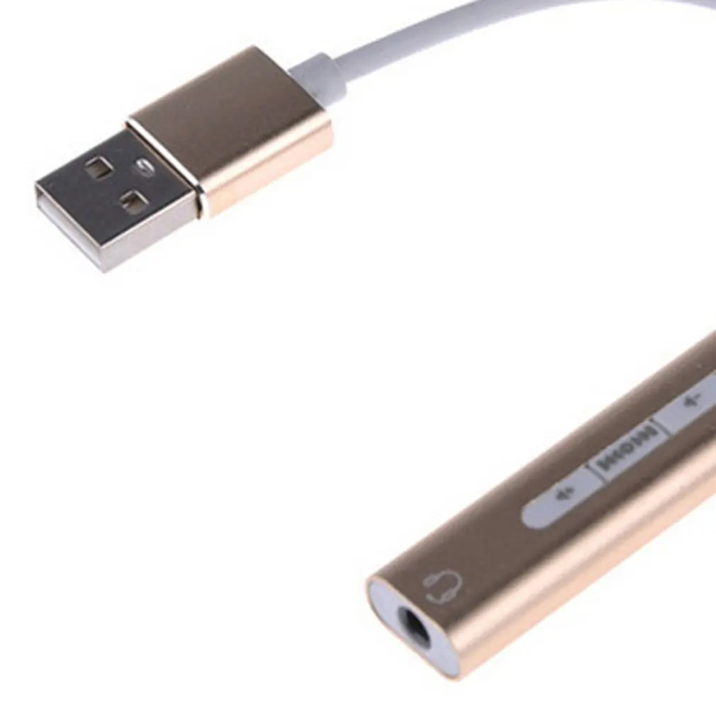 Внешний USB C звуковая карта Аудио Адаптер Тип до 3 5 мм разъем стерео кабель AUX