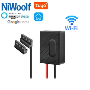 Умный Wi-Fi контроллер для открывания помещений Tuya, работает с Alexa Google HomeTuya APP, Электрический дверной контроллер