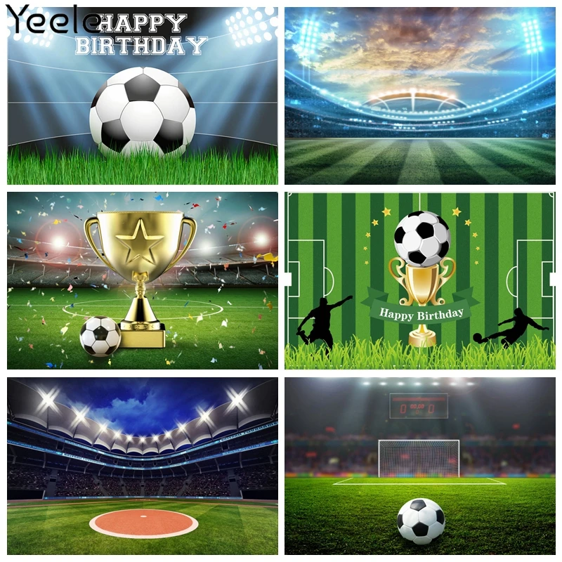 Yeele Чемпион Кубок Футбол футбольное поле стадион Луг Детский День Рождения