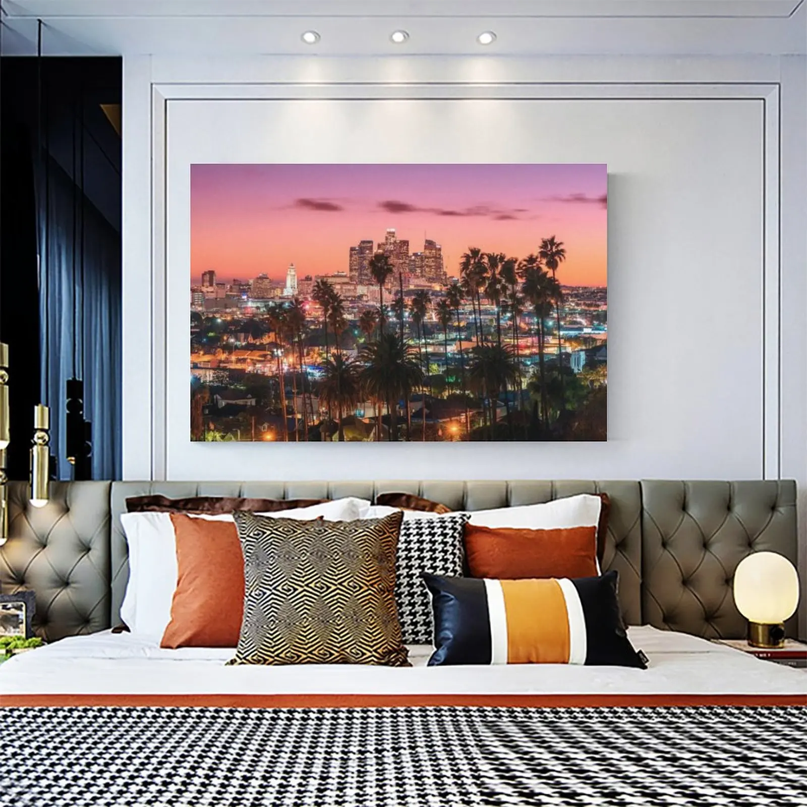 

Сценический постер Лос-Анджелеса, Калифорния, океан, холст, фотообои, спорт, пейзаж, офисное помещение, Декор, постер, подарок