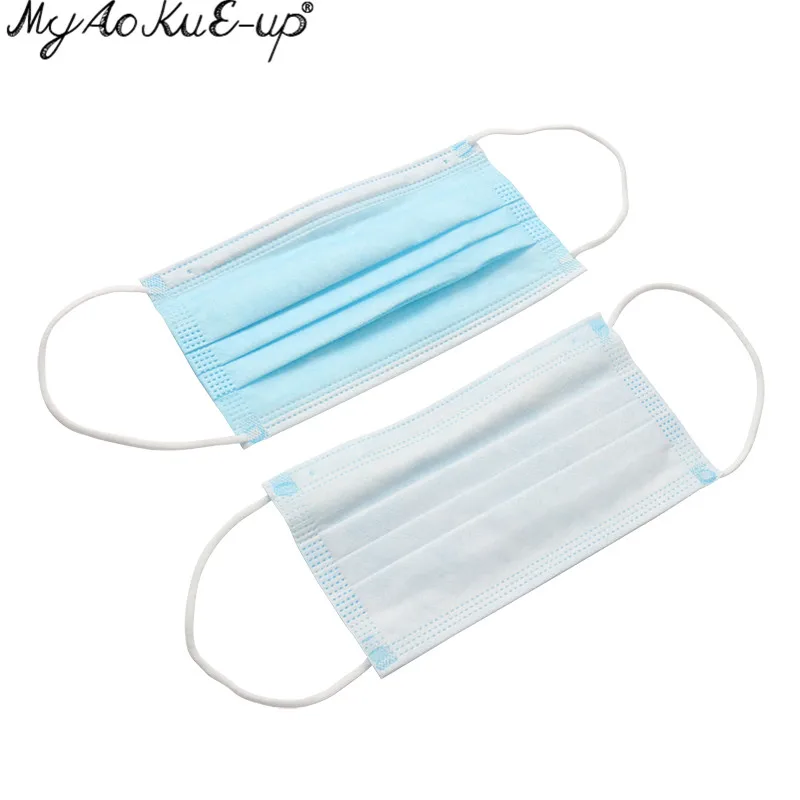 Ветрозащитная маска для защиты от пыли 100 шт. одноразовая носа ухода за лицом