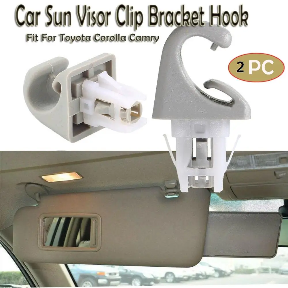 2 шт. автомобильный зажим для солнцезащитного козырька | Автомобили и мотоциклы