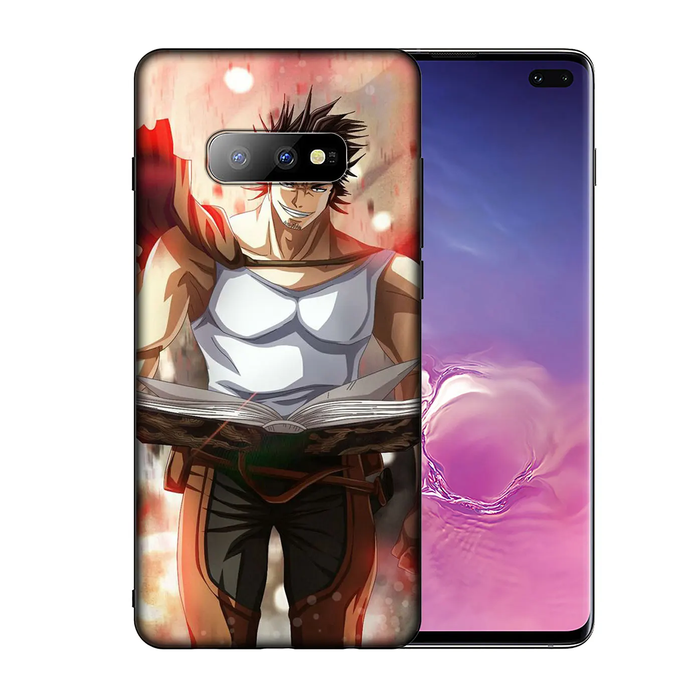IYICAO anime BlackClover Asta Soft Silicone Phone Case for Samsung Galaxy S20 Ultra S10e S9 S8 Plus S6 S7 Edge S10 Lite Cover | Мобильные