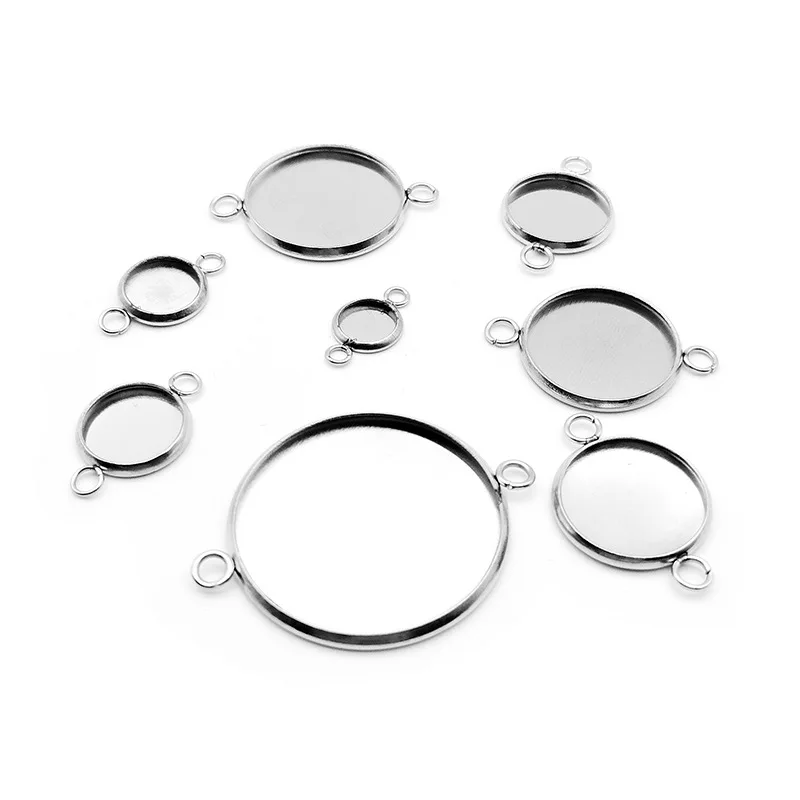 Комплект из двух колец и подвесок ручной работы нержавеющей стали | Украшения