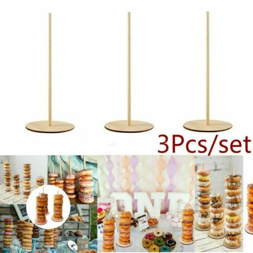 Подставка для пончиков деревянная украшение свадебные сувениры | Дом и сад