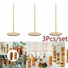 Подставка для пончиков, деревянная, украшение, свадебные сувениры