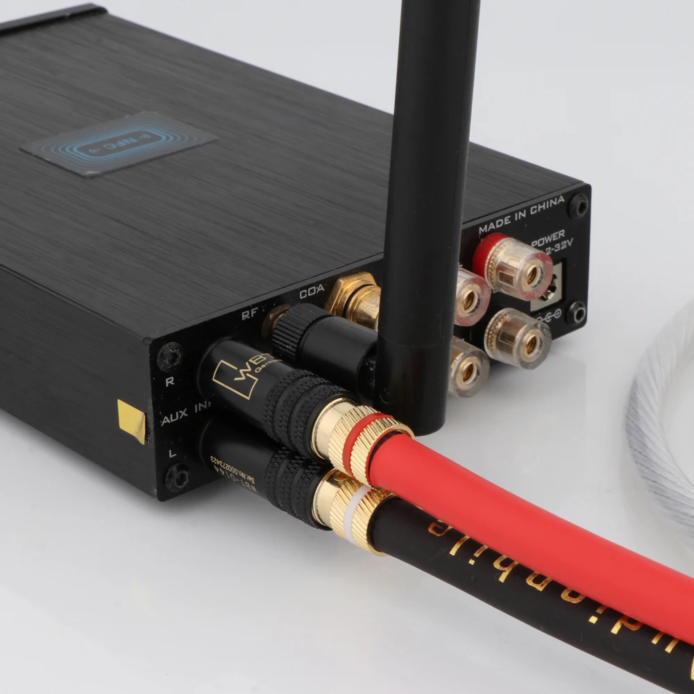 Hi-End 4N OFC посеребренный RCA соединительный кабель к аудио аналоговый Phono HiFi