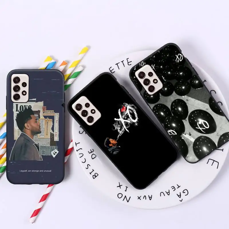 

Rapper The Weeknd singer Phone Case For Samsung galaxy A S note 10 12 20 32 40 50 51 52 70 71 72 21 fe s ultra plus
