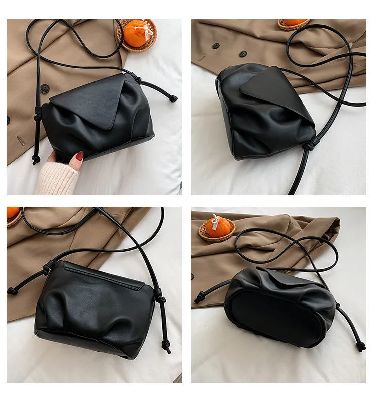 

Brand Designer Leather Crossbody Bags For Women Simple Fashion Shoulder Bag Lady Luxury Small Handbags Casual Messenger Bags