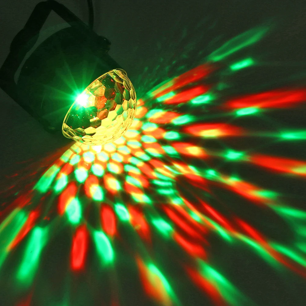 

LED RGB Magic Ball Light Durable Practical Multi-functional Remote Control Stage Effect Lamp for DJ Disco Bar Party