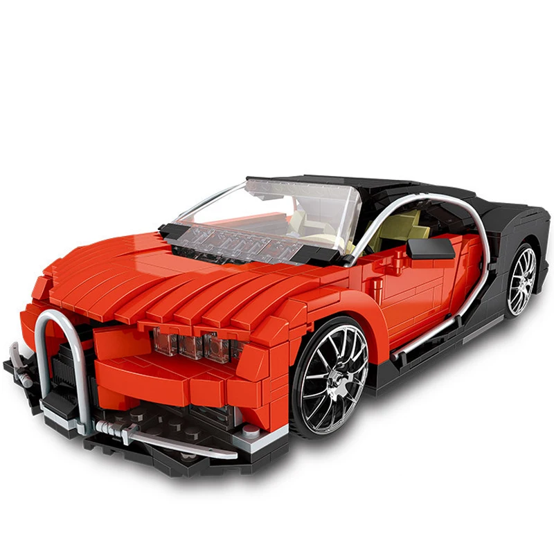 

Speed Champions Supercar Red Gallon Racing Sports Car Building Blocks Rally Racers Vehicle Bricks MOC Model Toys For Kids Gift