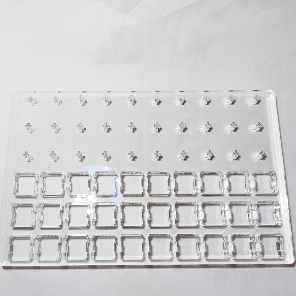 

30-hole Lubrication Plate Switches Lubricating Tester Board for Mechanical Keyboard DIY Parts