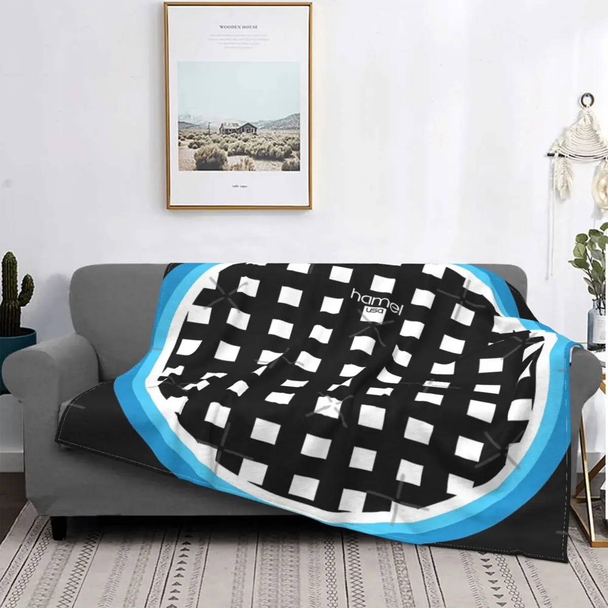 

Часы Swatch за спиной pared GS146, manta a cuadros para cama, manta de lana a cuadros en el sofra