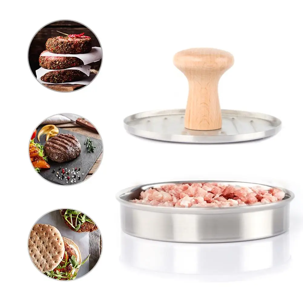 

Nonstick Burger Press Hamburger Patty Maker Barbecue Tool
