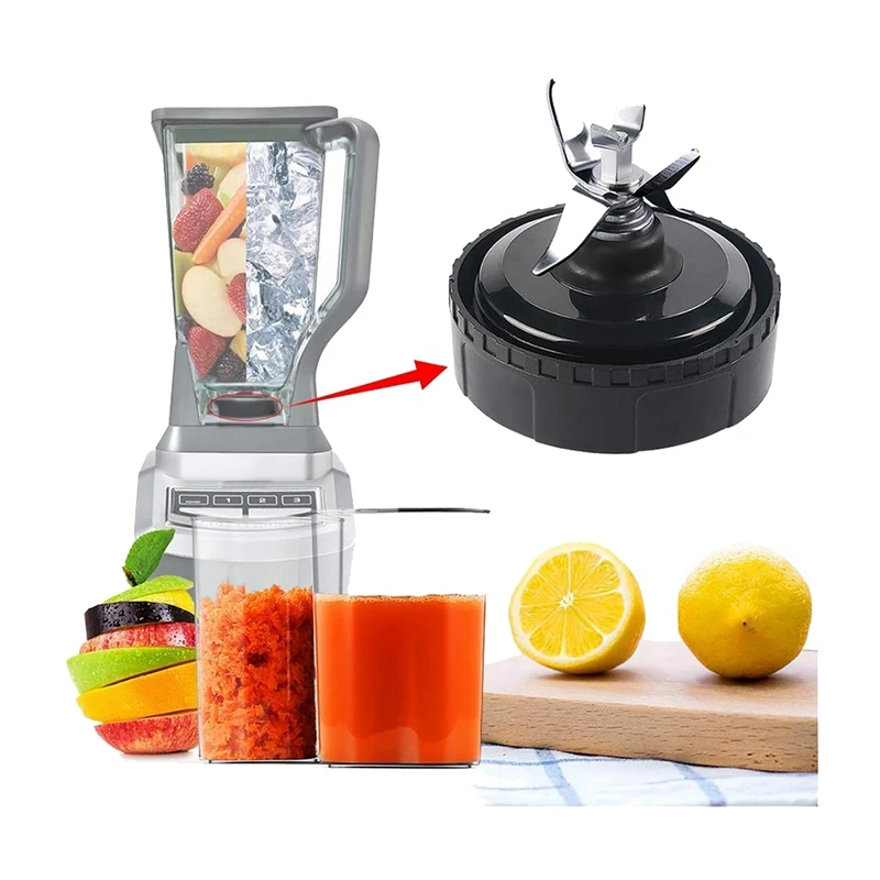 

Blender Replacement Blade for Ninja 16 Oz Blender Cup,6 Fins,For Nutri Ninja BL660 BL663 BL663CO BL665Q BL740