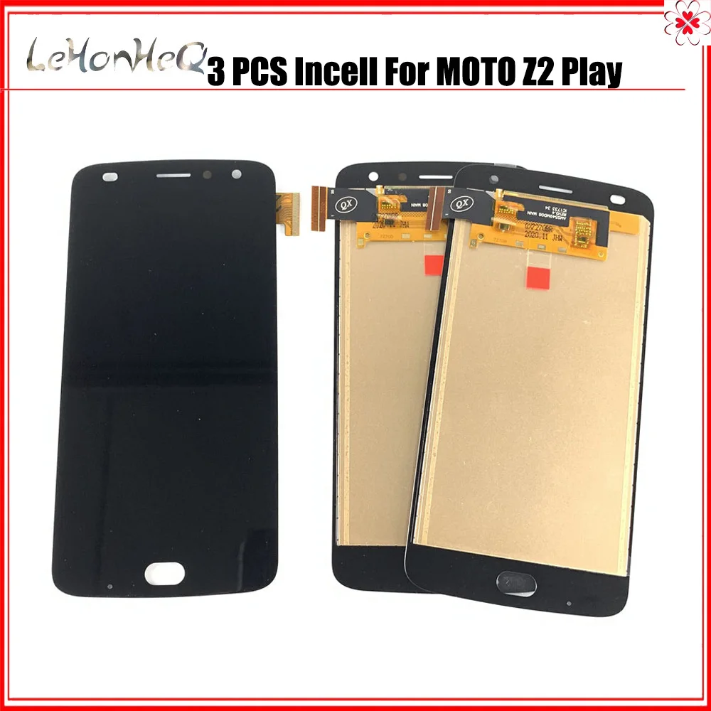 

3 шт./партия 5,5 дюймов Incell для Motorola Moto Z2 с lcd-экраном HD USB XT1710-02 XT1710-06 XT1710 дисплей сенсорный экран Замена дисплея