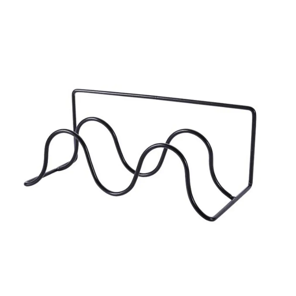 Домашнее двойное Кованое железное полка для обуви ванная тапочек DIY кронштейн