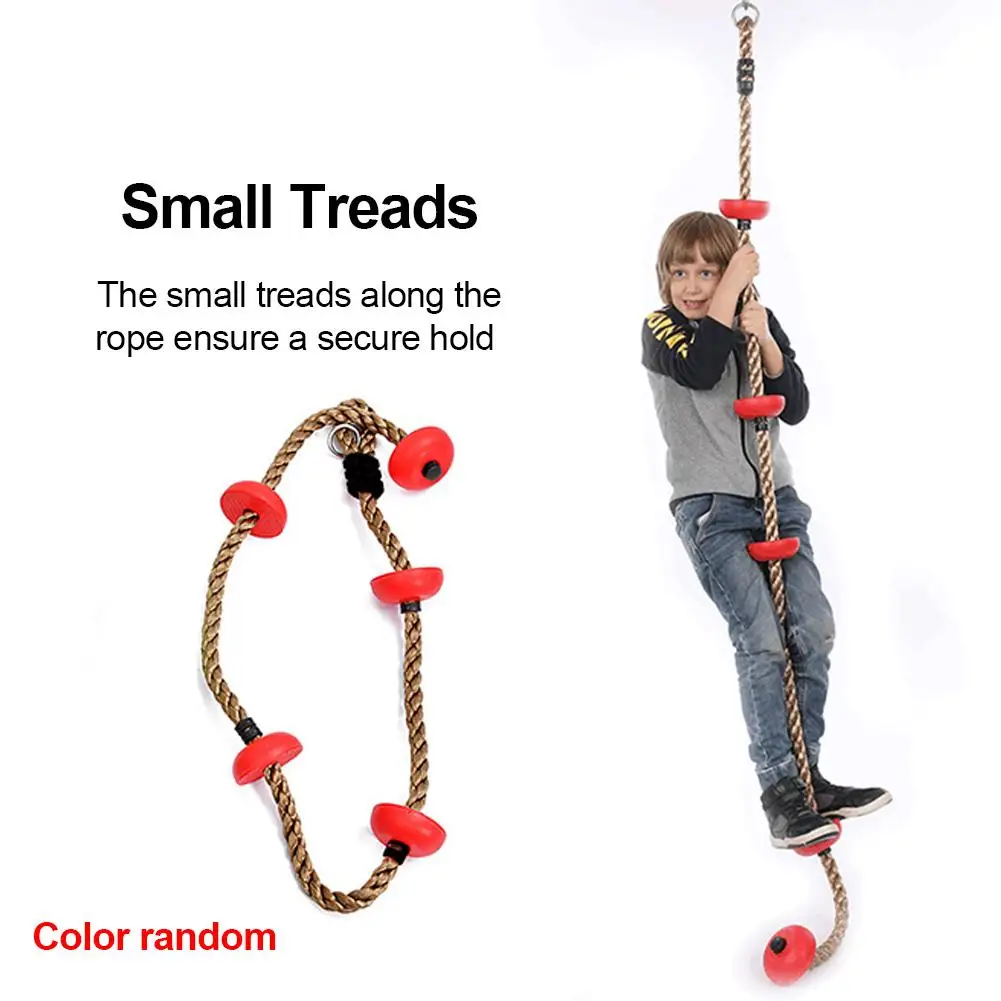 Скалолазание детское с безопасным крючком веревка для зала фитнеса качели улицы