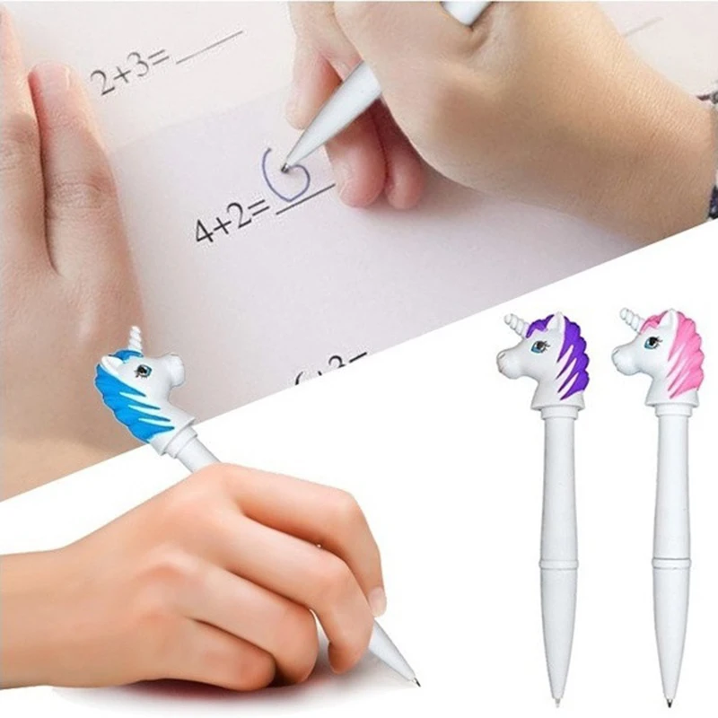 Глобальный единорог мультфильм Фонарь ручка креативный Мультфильм светящийся