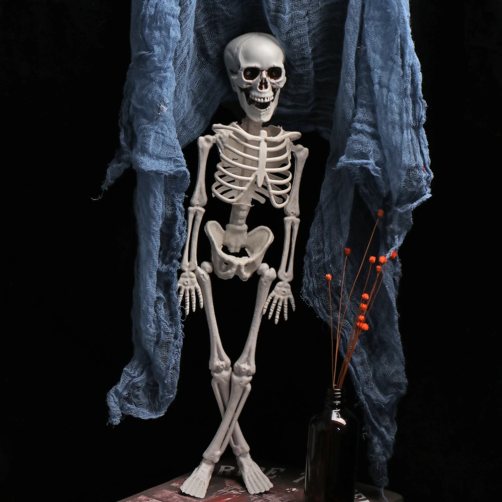 40 см товары для Хэллоуина имитация человеческой тыквы скелеты череп украшение