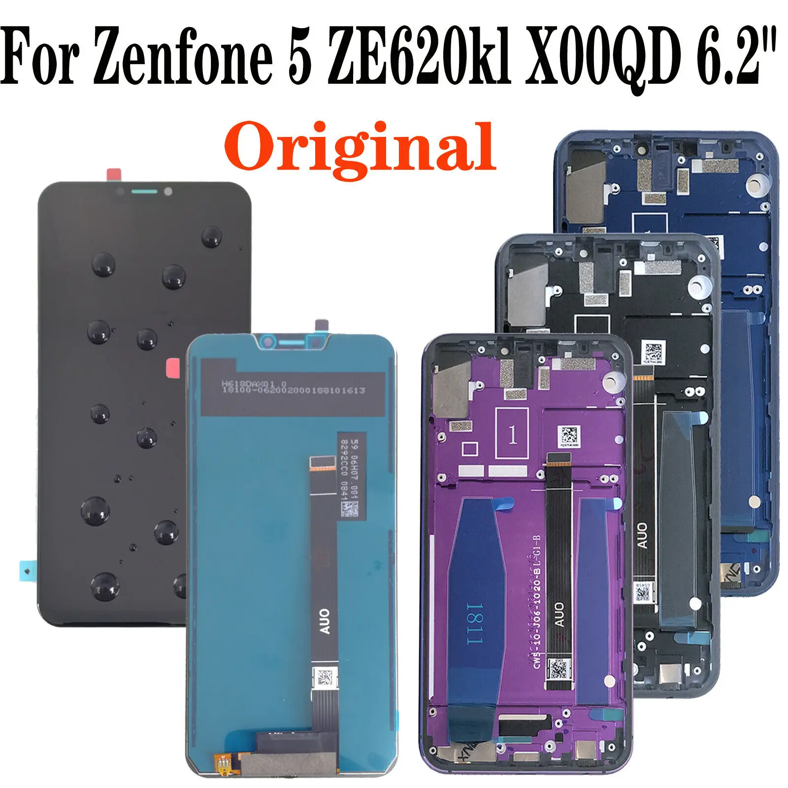 OEM Новый ЖК-дисплей с сенсорным экраном и дигитайзером для Asus Zenfone 5 ZE620kl X00QD 6,2