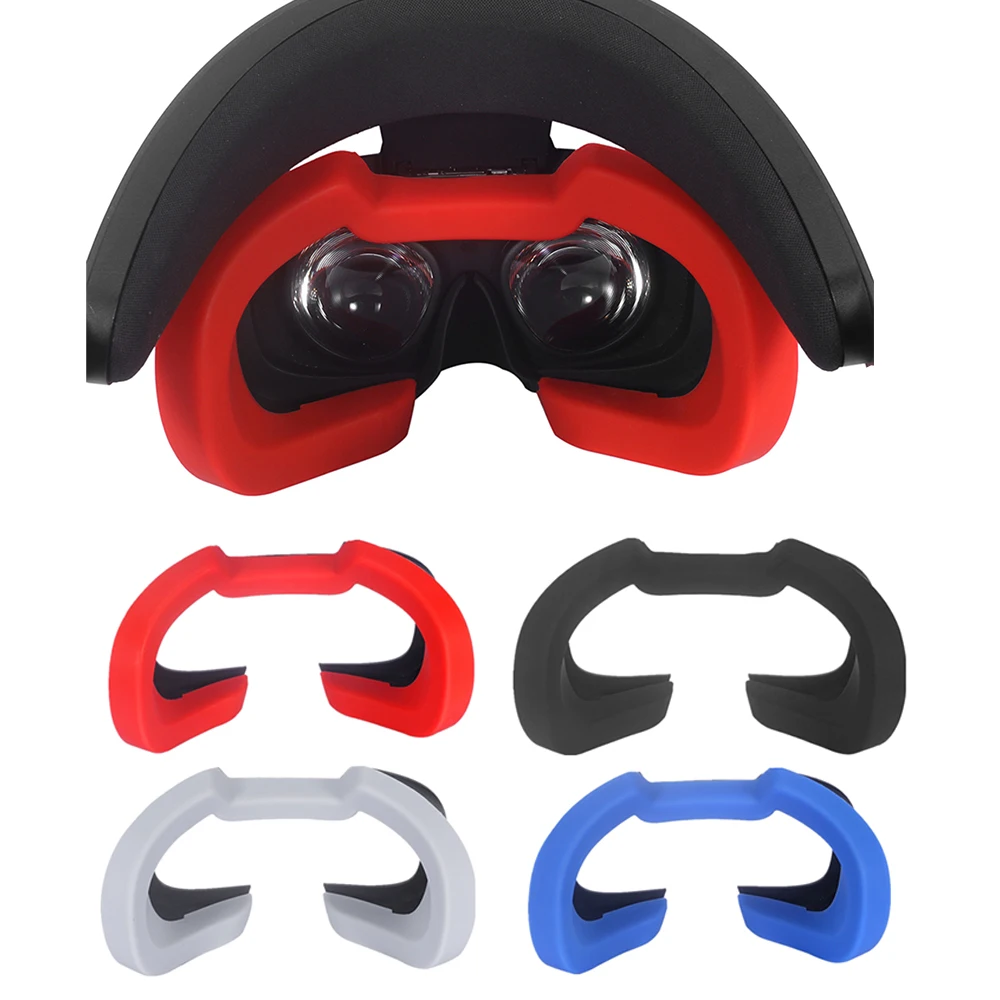 Мягкая силиконовая маска для глаз защитная накладка Oculus Rift S VR гарнитура дышащая